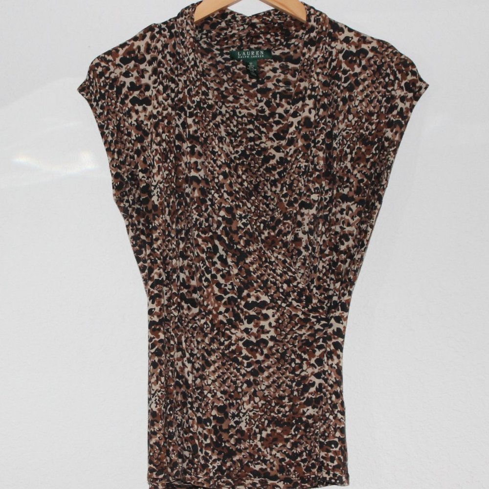 Ralph Lauren Leopard print tank top